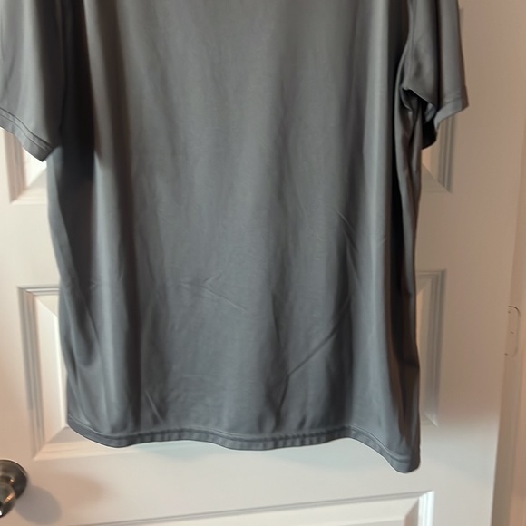 Workout top gray t shirt  size XL active wear lounge casual graphic - Picture 8 of 13